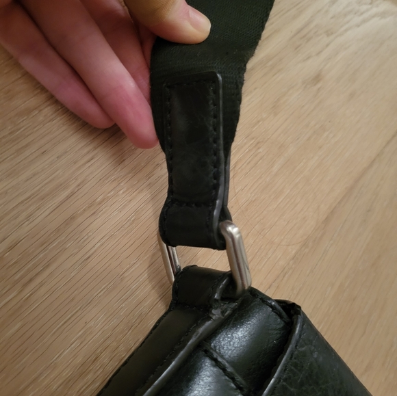 FOSSIL laptop bag genuine black leather - Picture 13 of 14